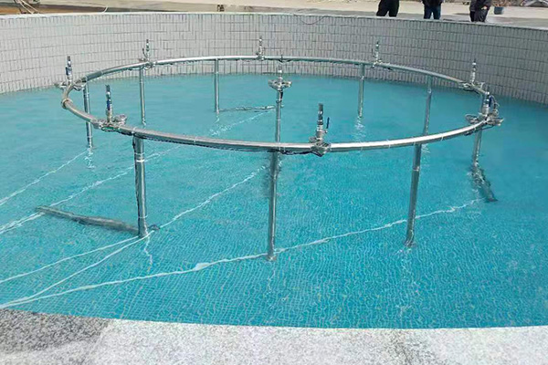 Large music fountain In Shanghai Installation