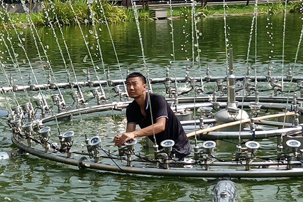 Music fountain In Dongguan Installation