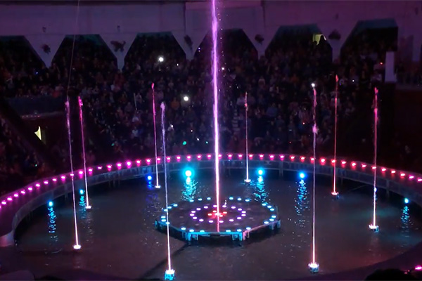 Music Fountain In Lebanon Real Effect