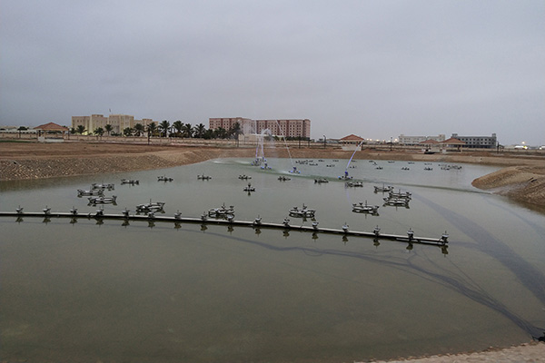 Music fountain In Oman Installation