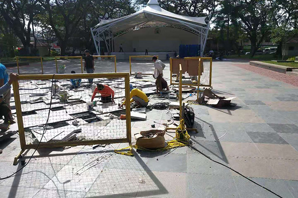 Music Fountain In Philippines Installation