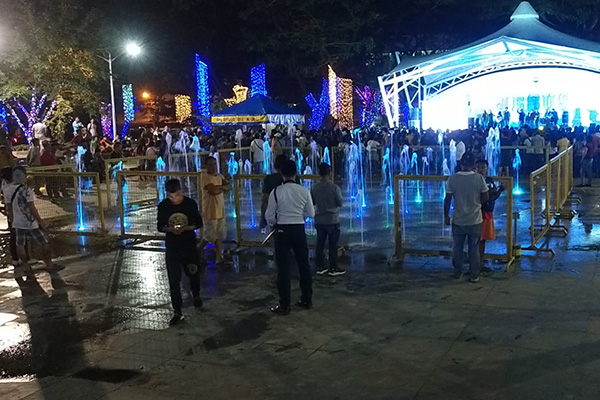 Music Fountain In Philippines Real Effect