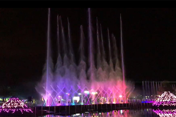 Music fountain In Taiwan