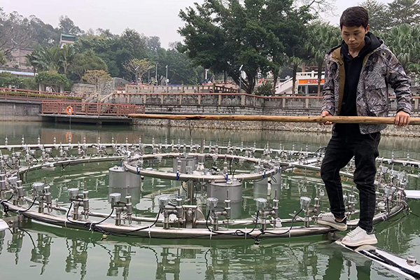 Small music fountain In Zhuhai Installation